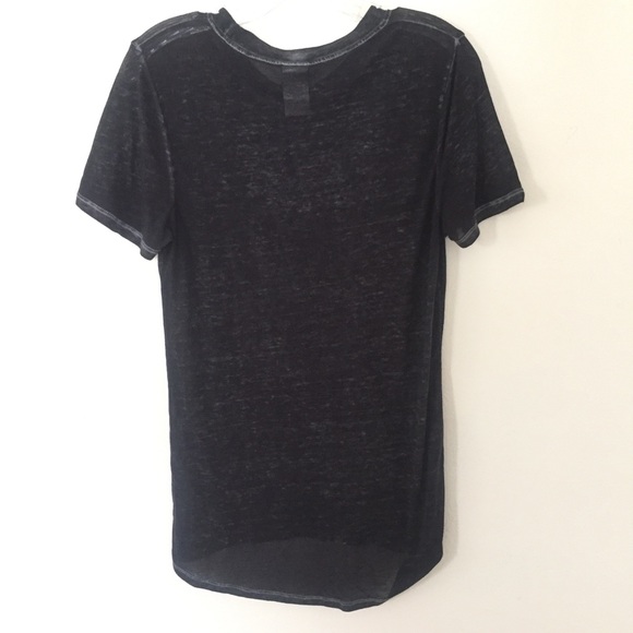 MODERN LUX Peace Sign Graphic Tee Black Hamsa M - Picture 6 of 7